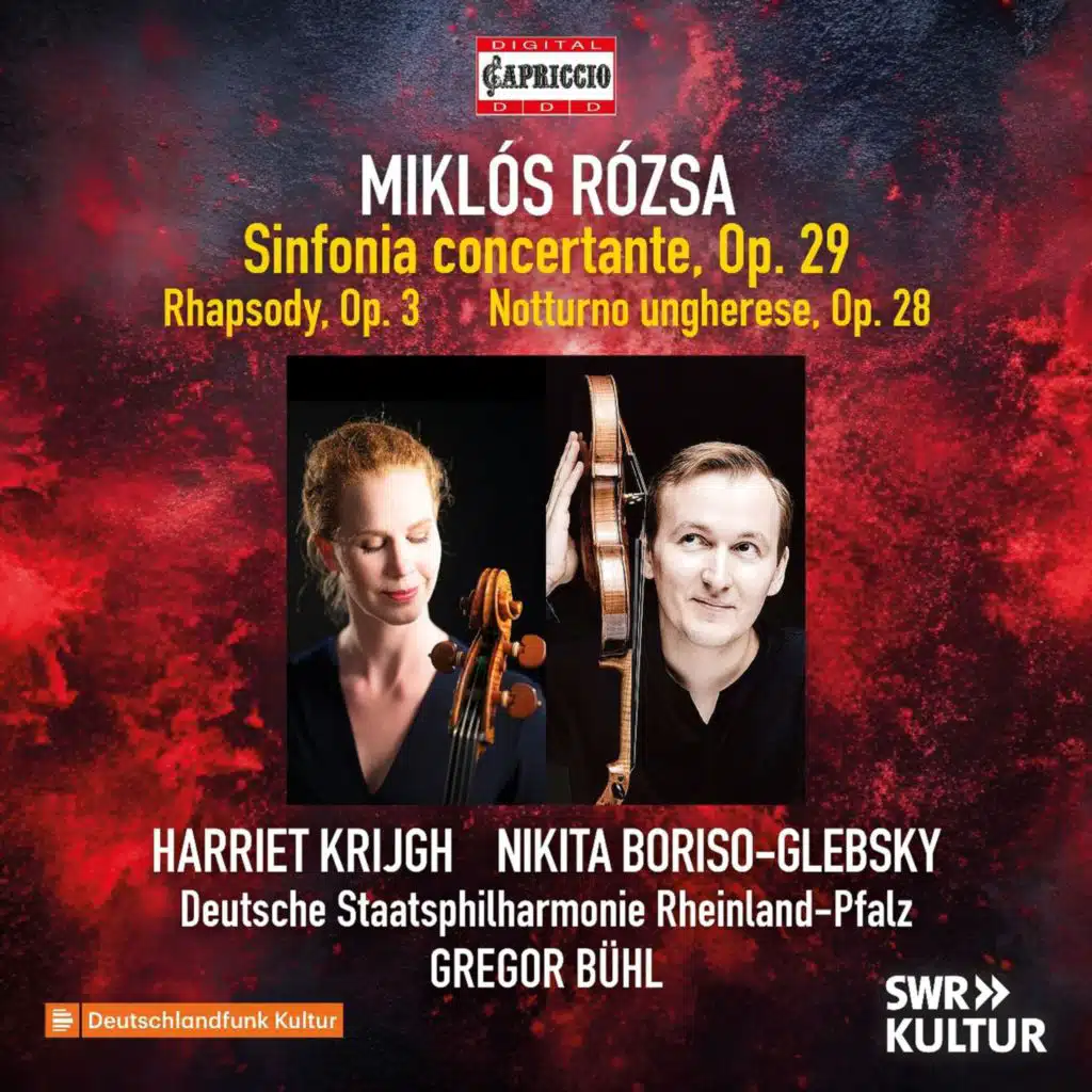 Das neue Album: Miklós Rózsa "Sinfonia Concertante op. 29"