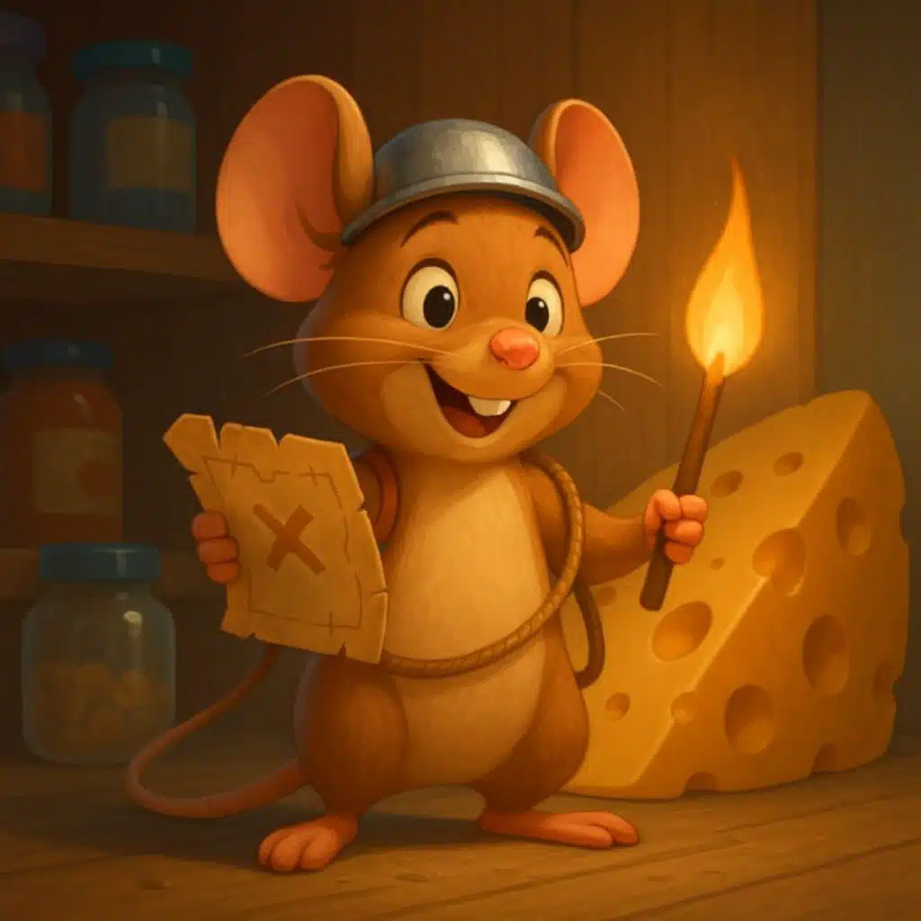 Bedtime Stories: Molly the Mouse's Midnight Adventure🧀