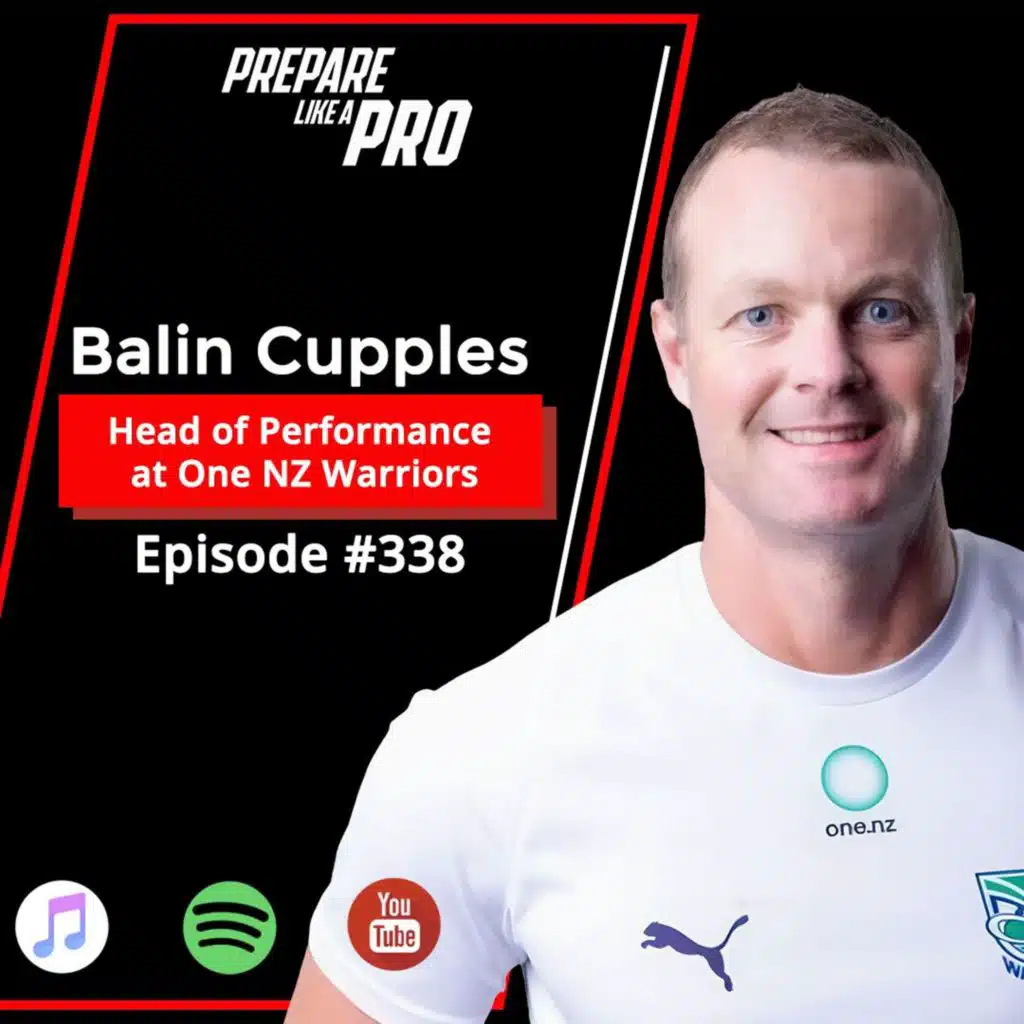 #338 - Balin Cupples | The Role of High-Performance Coach in a Team Sport Perspective