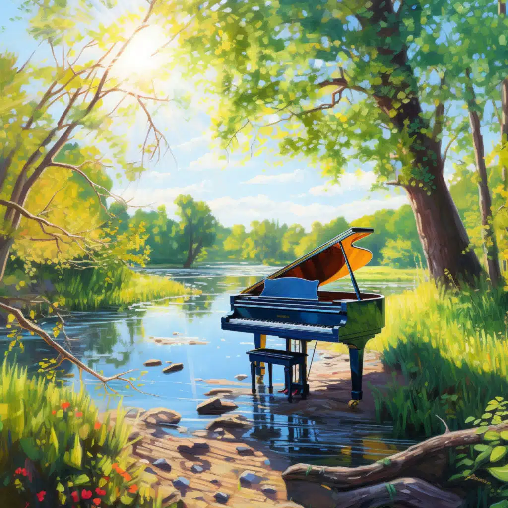 Flowing River, Flowing Piano Melody
