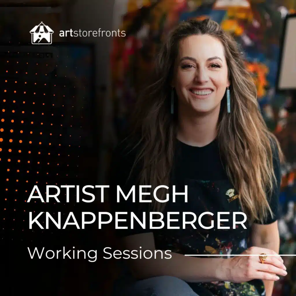 Artist Megh Knappenberger - Working Session