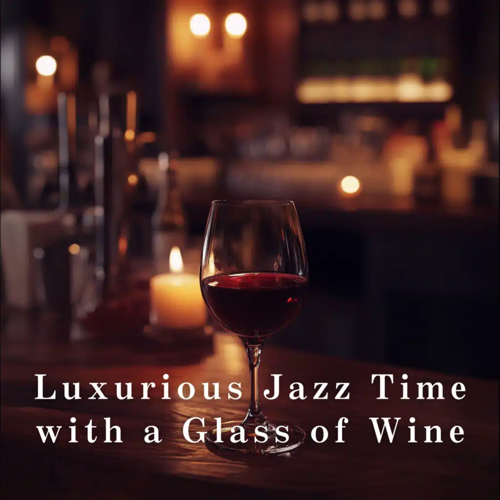 Luxurious Jazz Time with a Glass of Wine