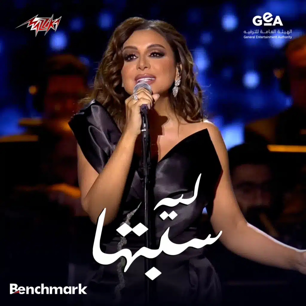 ليه سبتها حفله الحوار الغنائى بين الفنانه انغام والفنان تامر عاشور ضمن فعاليات موسم الرياض 2024