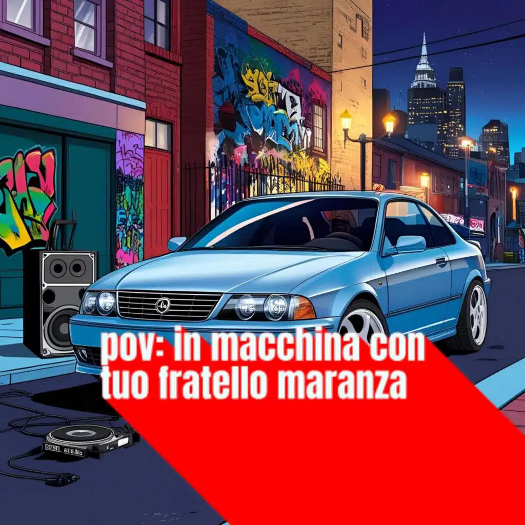 pov: in macchina con tuo fratello maranza