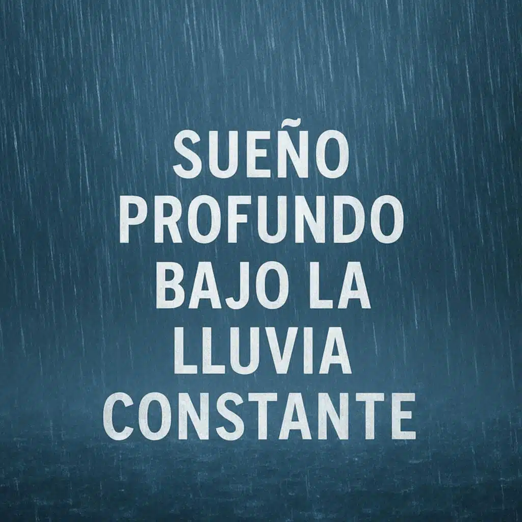 Lluvia para un sueño profundo