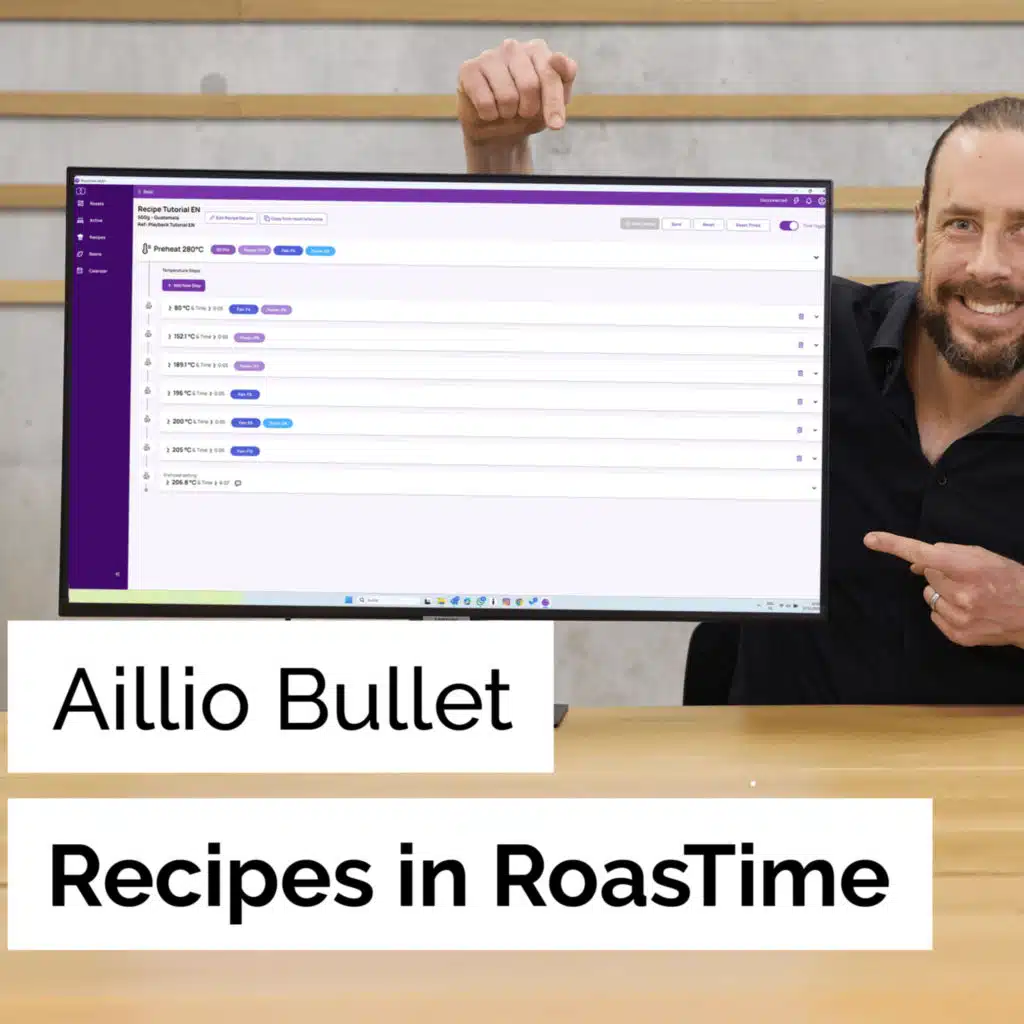 Aillio Bullet Recipes Explained – Consistency, Automation & Smart Roasting