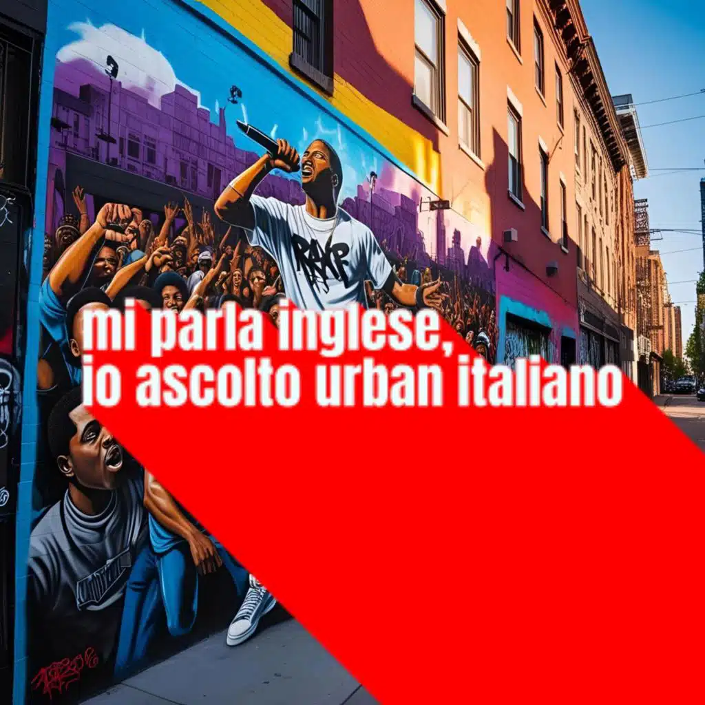 mi parla inglese, io ascolto urban italiano