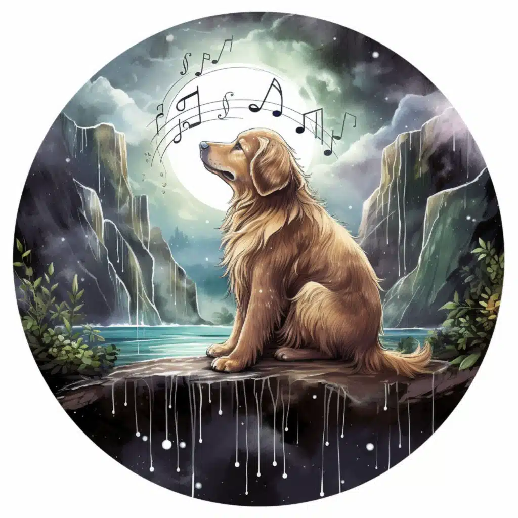 Melodic Dog Harmony: Rain Raindrop's Music