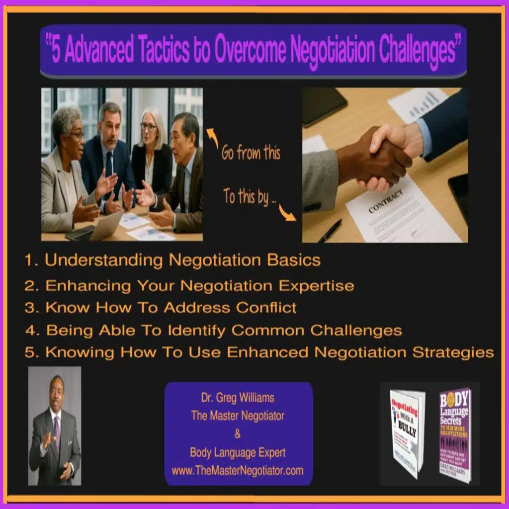 “More New Negotiation Advice: 5 Advanced Tactics to Help You Win Faster”