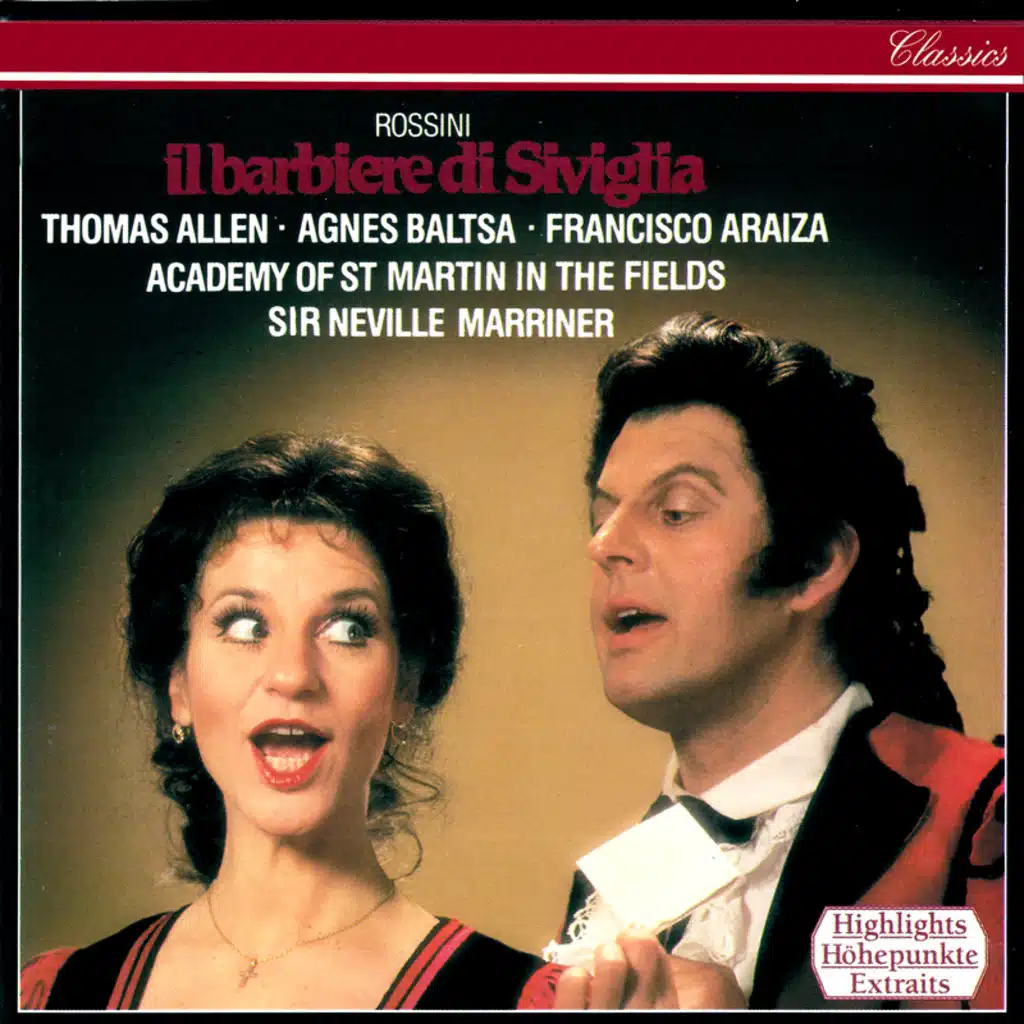 Domenico Trimarchi, Francisco Araiza, Agnes Baltsa, Academy of St Martin in the Fields & Sir Neville Marriner