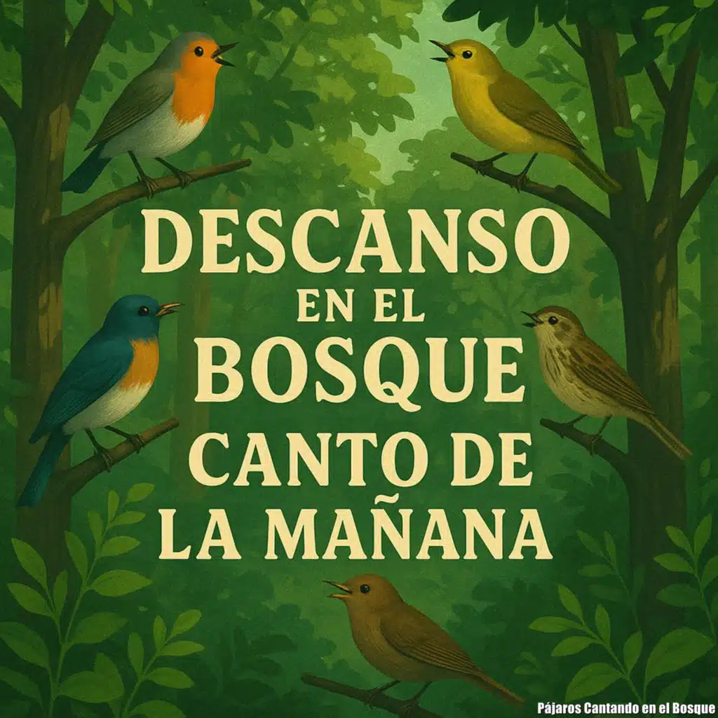 Pájaros Cantando en el Bosque