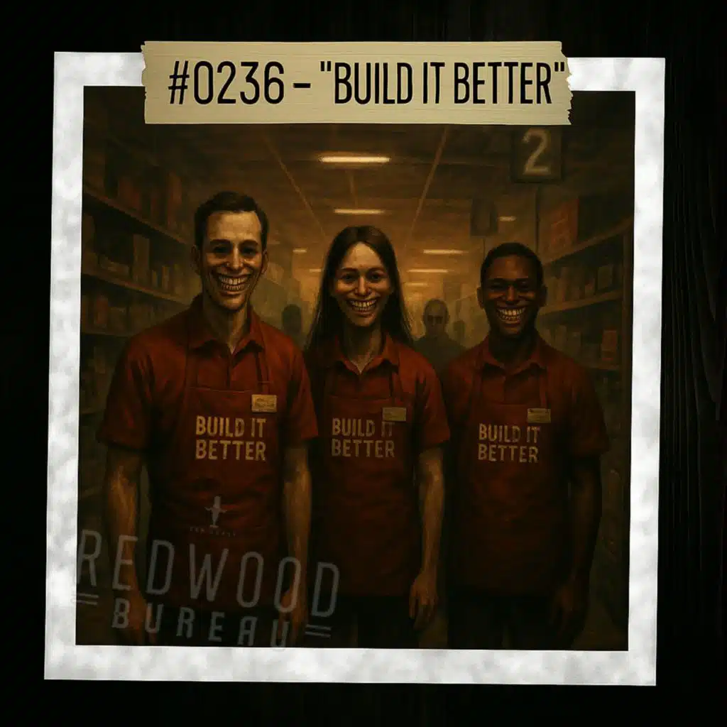 "BUILD IT BETTER" - Redwood Bureau Phenomenon #0236