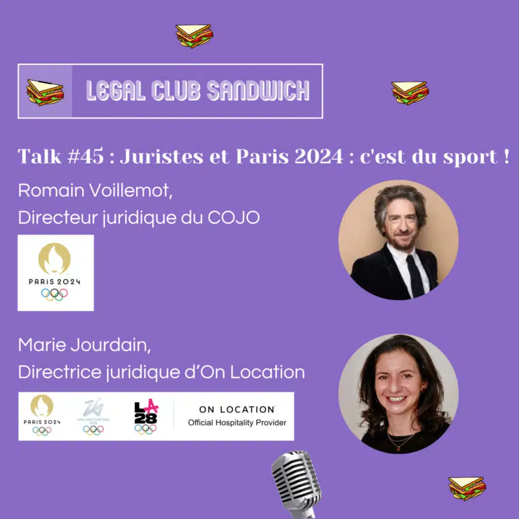 LCS #45 : Juristes et Paris 2024 : c'est du sport !