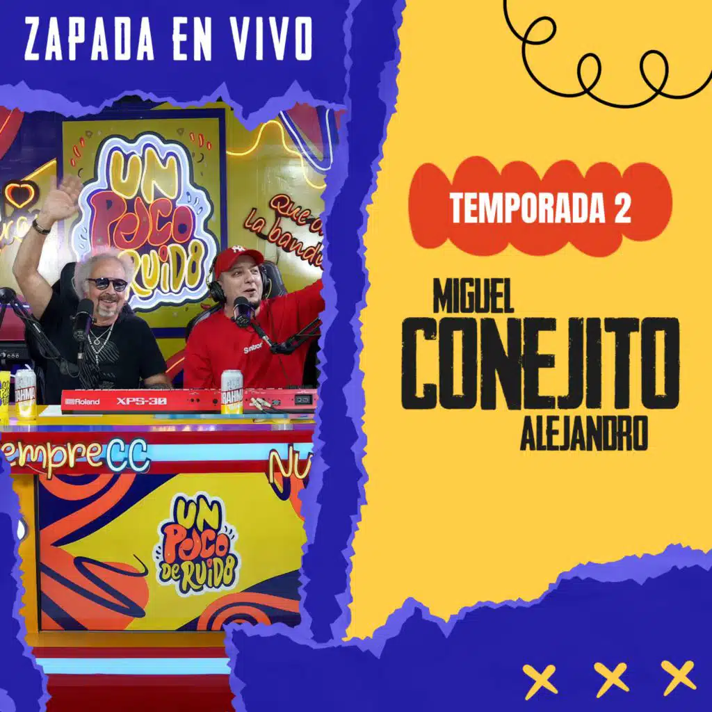 MIGUEL ALEJANDRO / Zapada EN VIVO en UN POCO DE RUIDO!