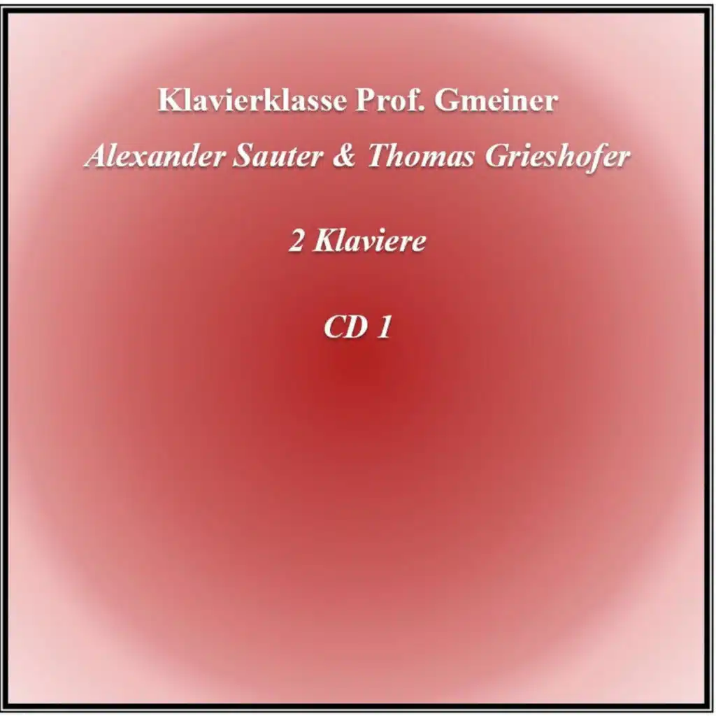 Alexander & Thomas - 2 Klaviere CD 1