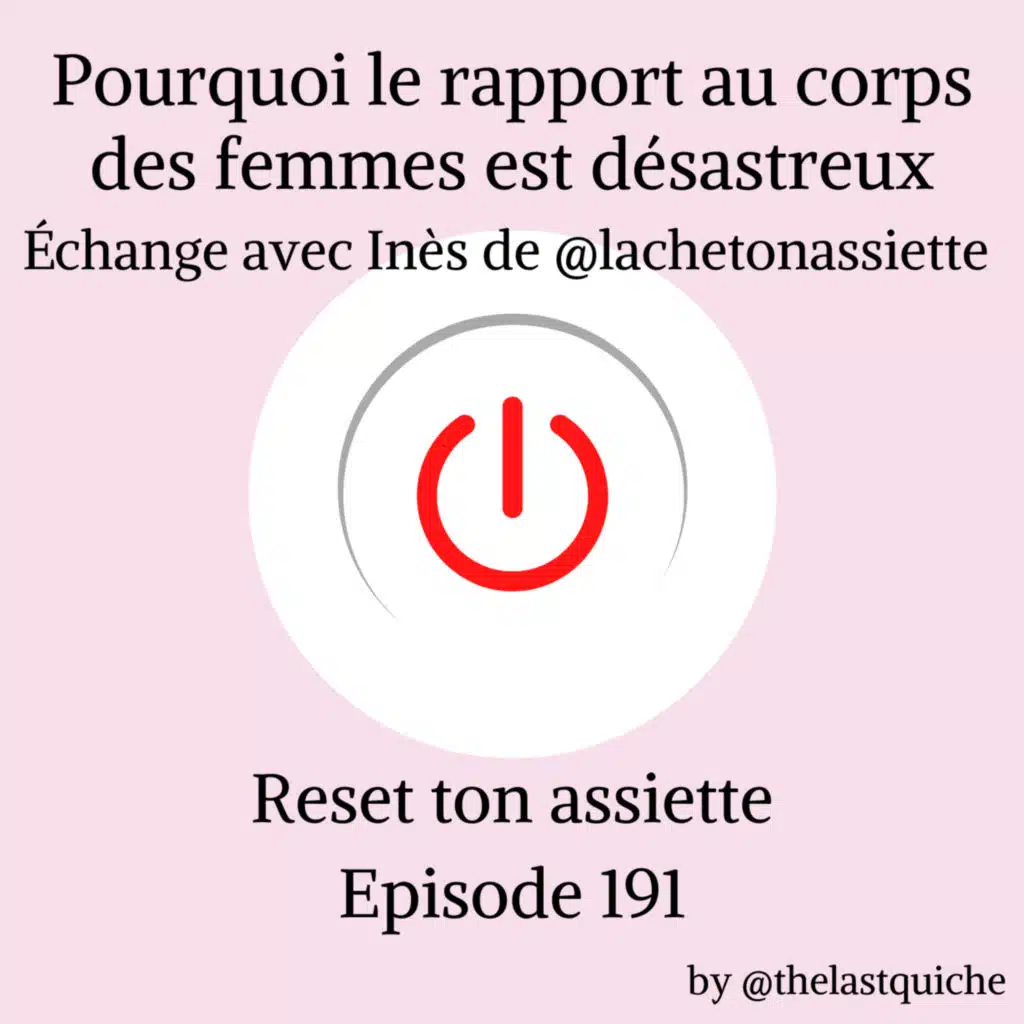 Pourquoi le rapport au corps des femmes est désastreux — TCA, féminisme et santé mentale - Échange avec Inès de @lachetonassiette