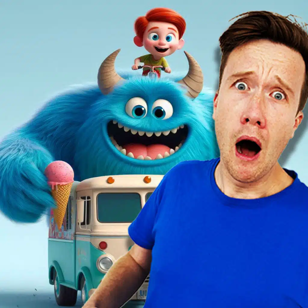 The Monster that liked ice cream