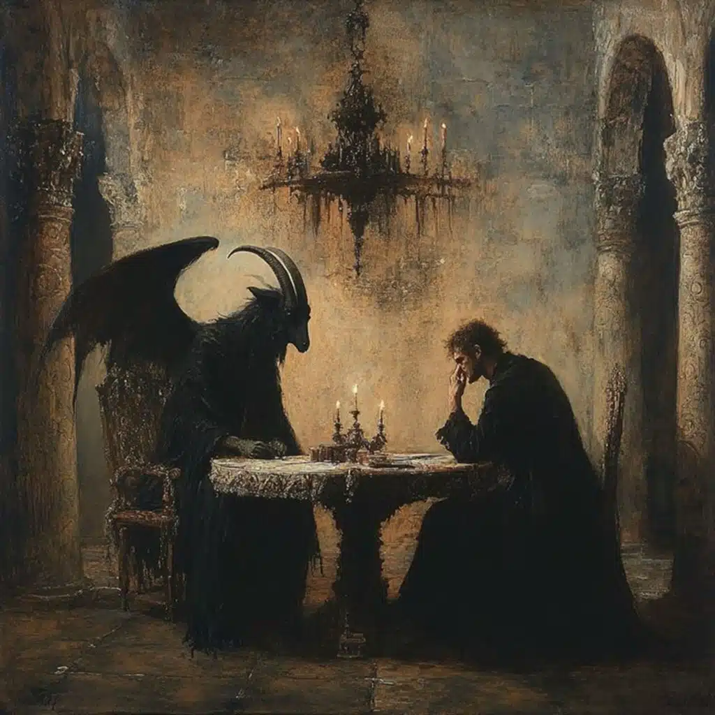 the priest and the devil