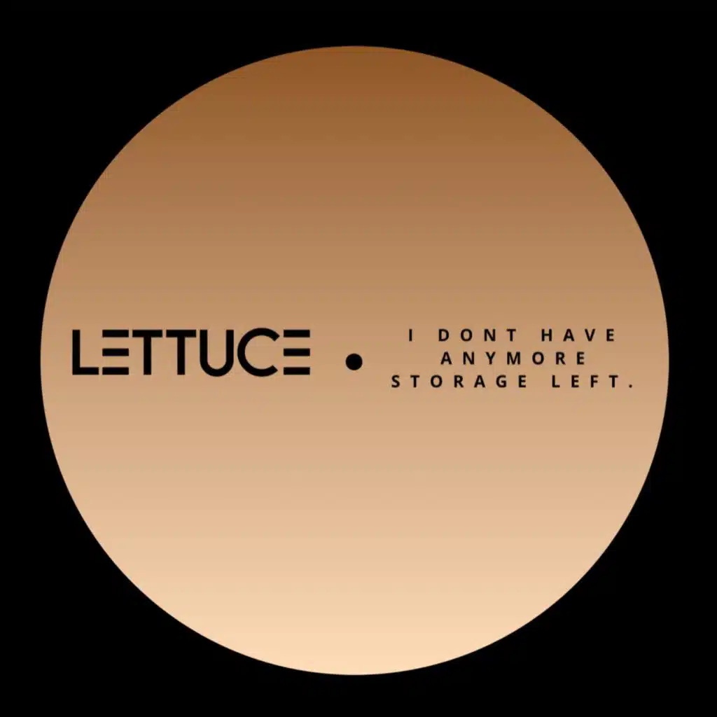 I DONT HAVE ANYMORE STORAGE LEFT.