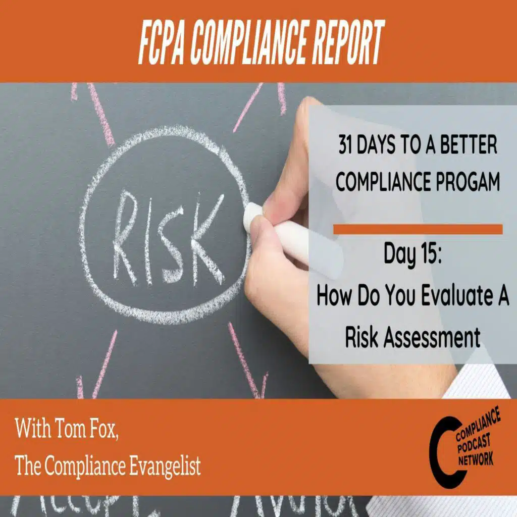 Day 15 | How do you evaluate a risk assessment?