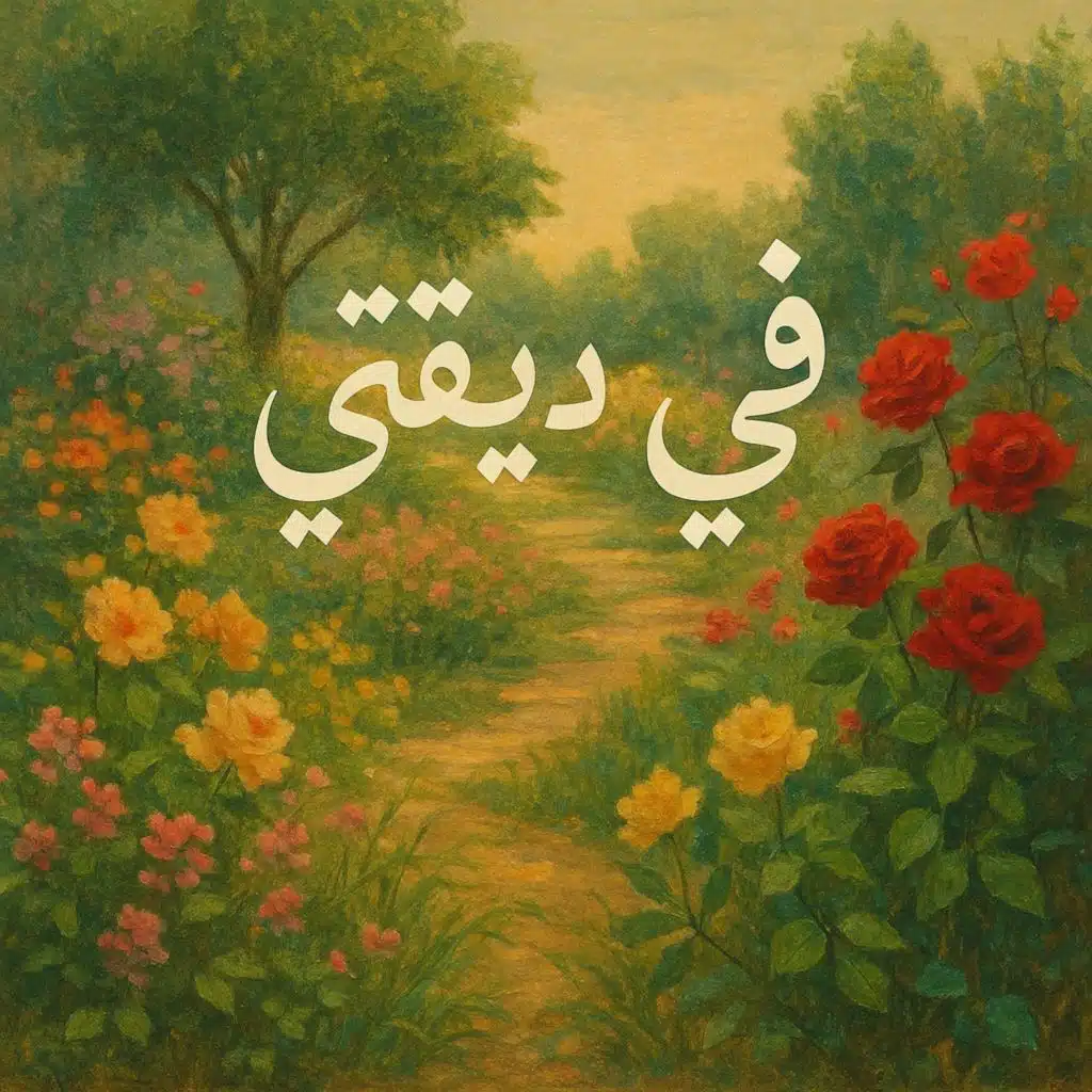 "في حديقتي" (fī ḥadīqatī)