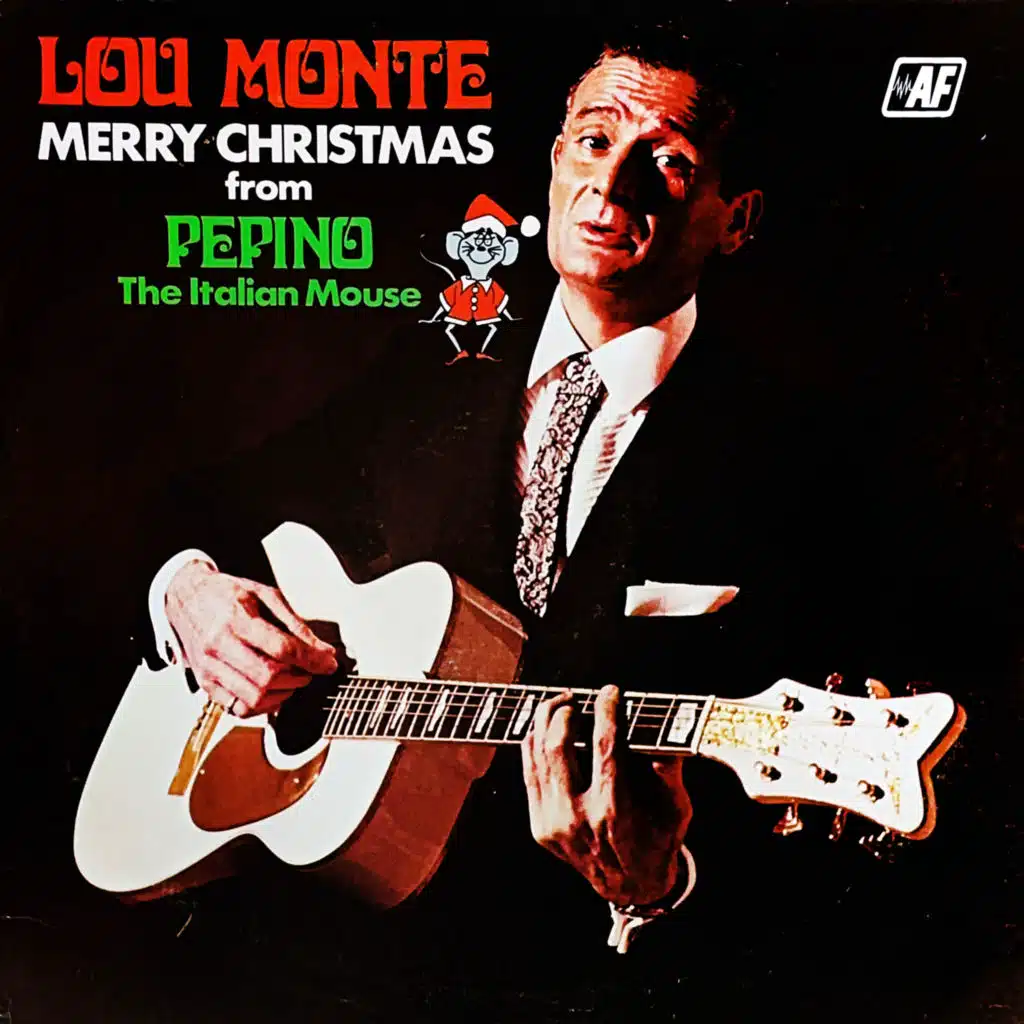 Merry Christmas From Pepino The Italian Mouse