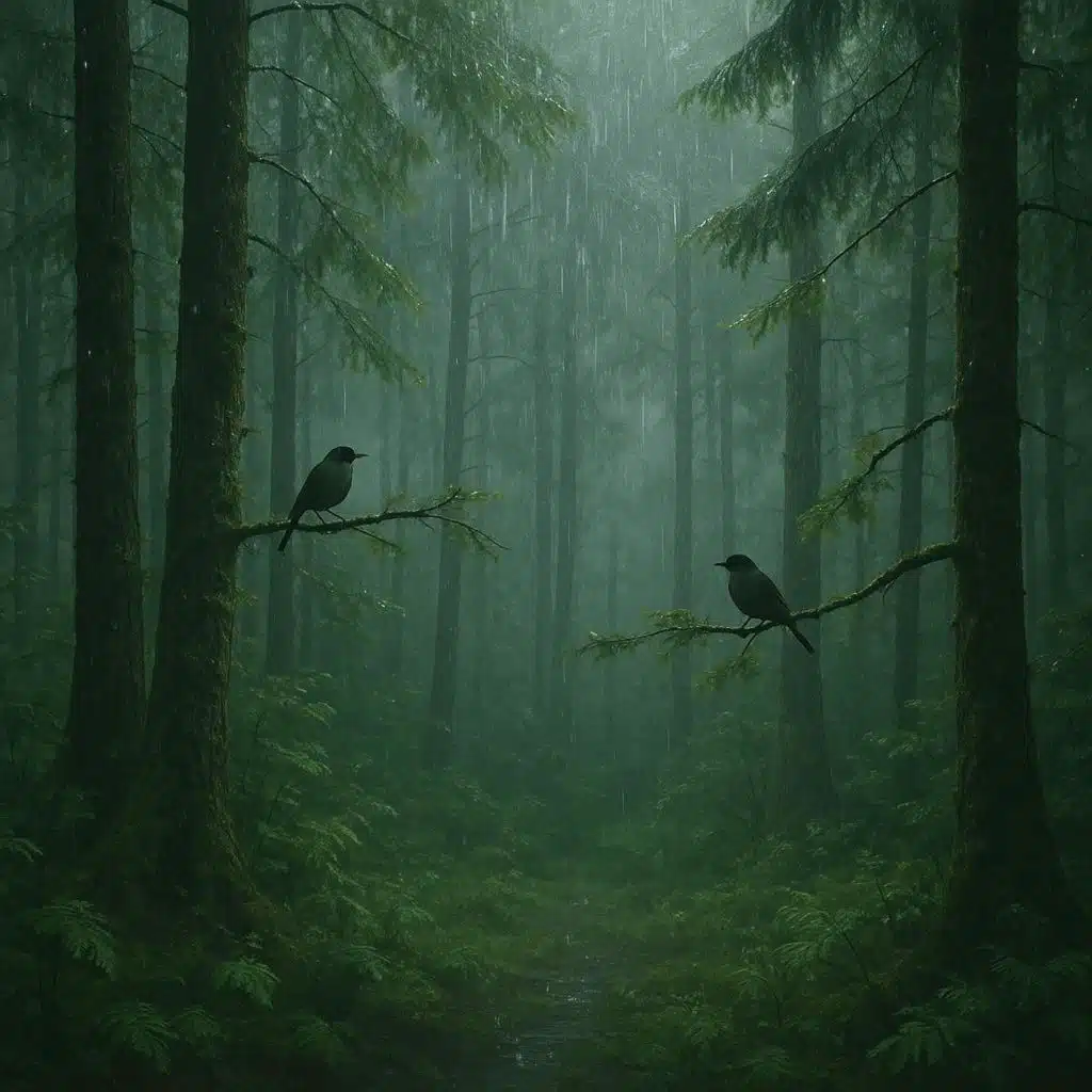 Rain in the Woods with Birds | Peaceful Nature Sounds for Sleep, Meditation, and Relaxation