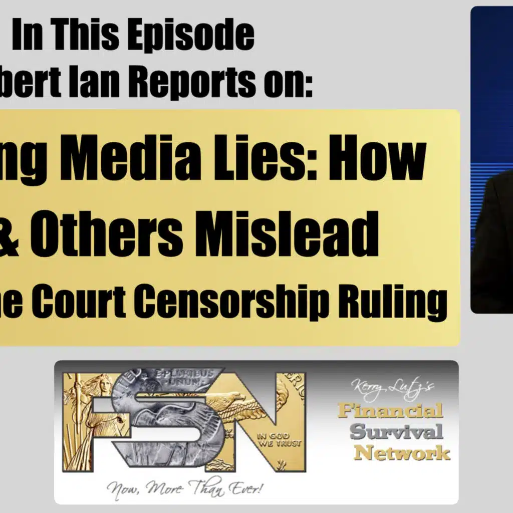Exposing Media Lies: How NPR and Others Mislead on Supreme Court Censorship Ruling - Robert Ian Reports