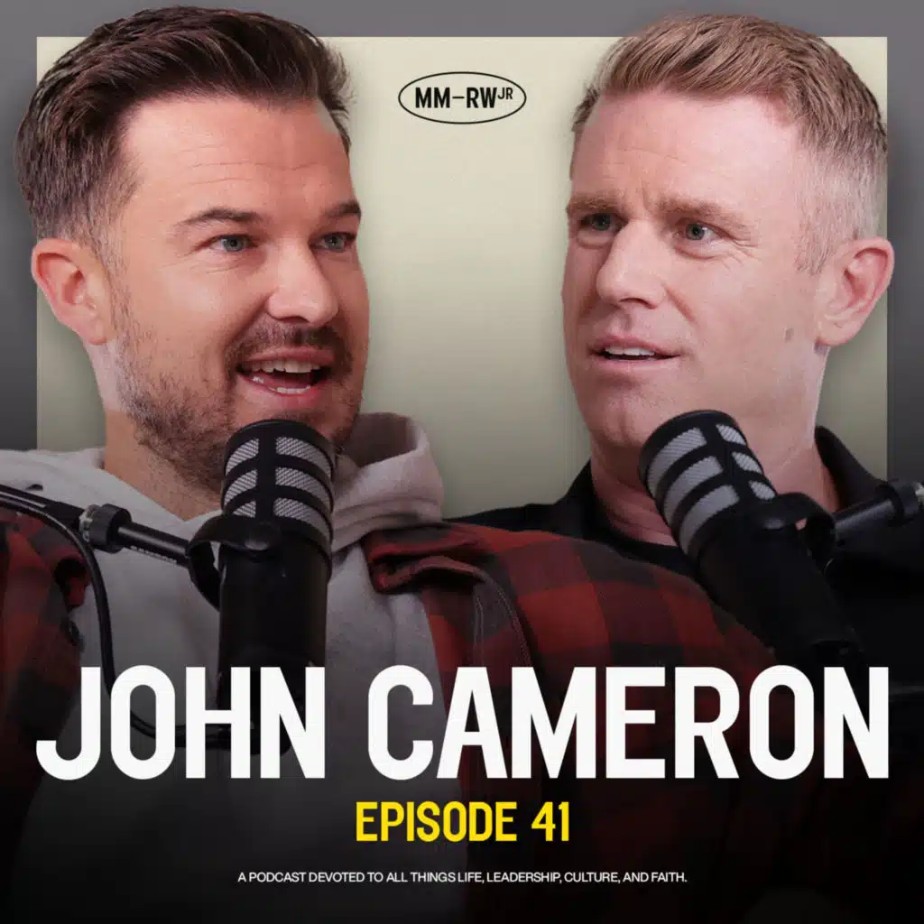 Ep 41 — John Cameron Opens Up: Facing Criticism, Learning To Rest & more — Rich Wilkerson Jr. 