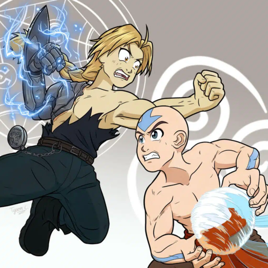 Aang VS Edward Elric (Deathbattle Rap) [feat. None Like Joshua]