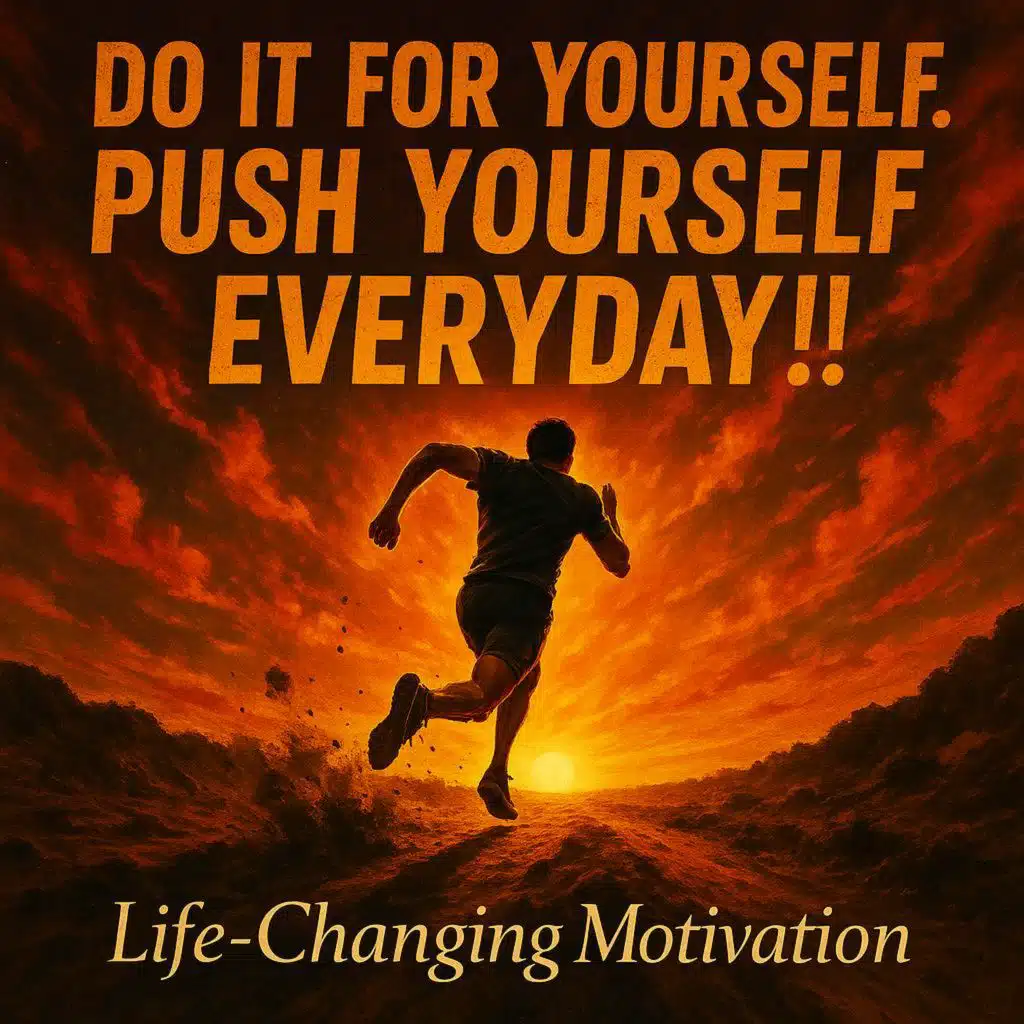 DO IT FOR YOURSELF. PUSH YOURSELF EVERYDAY!! | Life-Changing Motivation