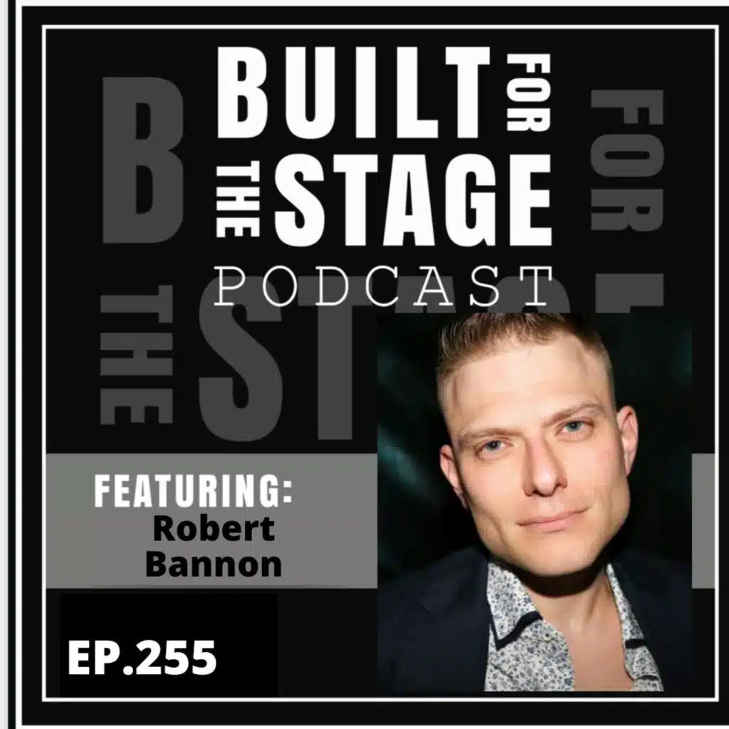 #255 Robert Bannon -  is a multi hyphenate performer, talk show host, and educator. His debut album "Unfinished Business" debuted at #1 on the Amazon A/C.