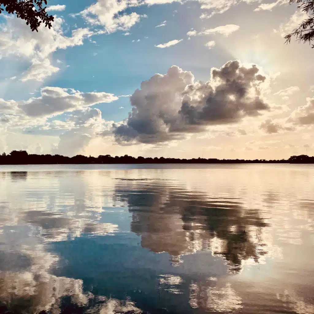 where the horizon meets the sky