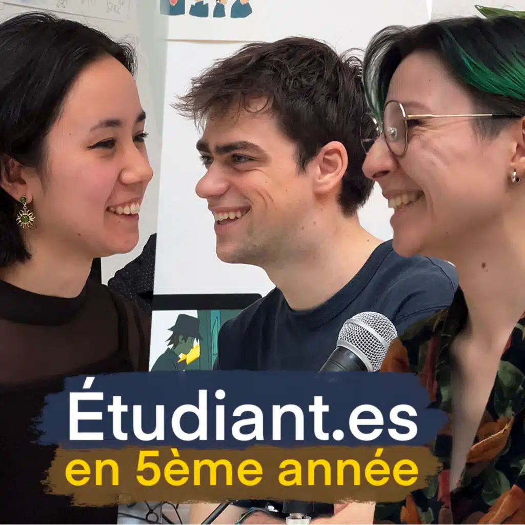 Apprendre l'animation à l'Ecole Emile Cohl | avec Anna, Gaétan et Swan en 5ème année | Benjamin Cerbai