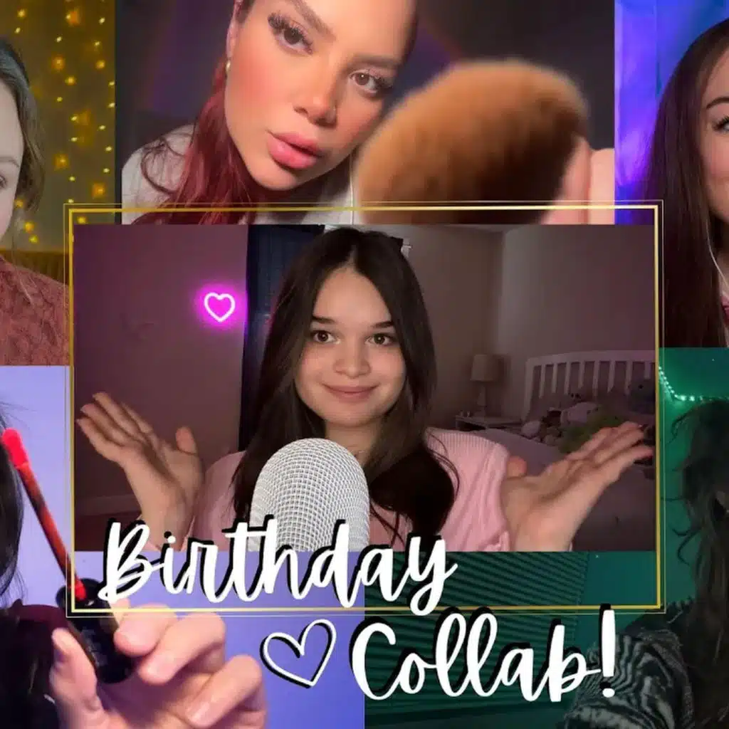 ASMR Doing Your Makeup With My Besties!! [Birthday Collab Roleplay]