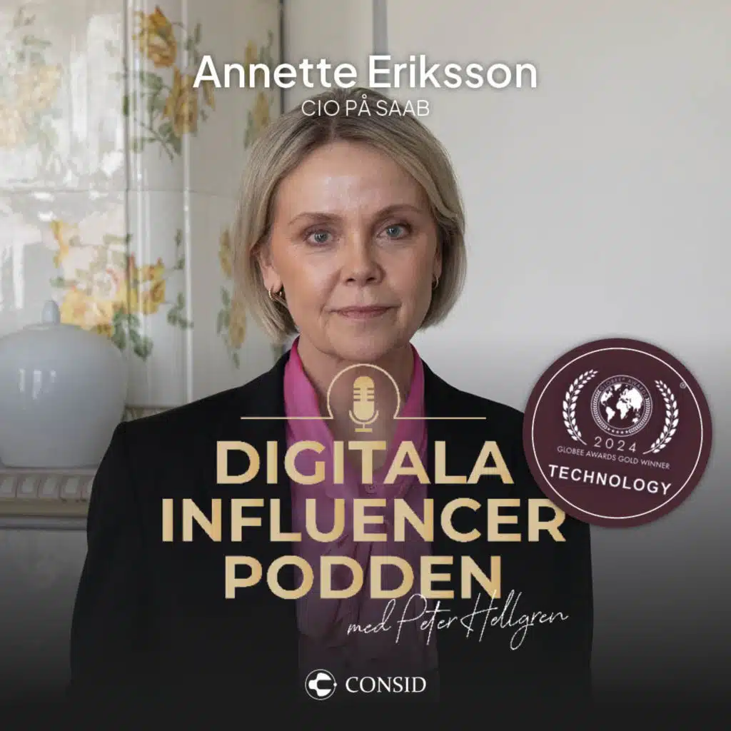 308. IT bakom frontlinjen – säkerheten på Saab | Annette Eriksson, CIO på Saab | Digitalt försvar