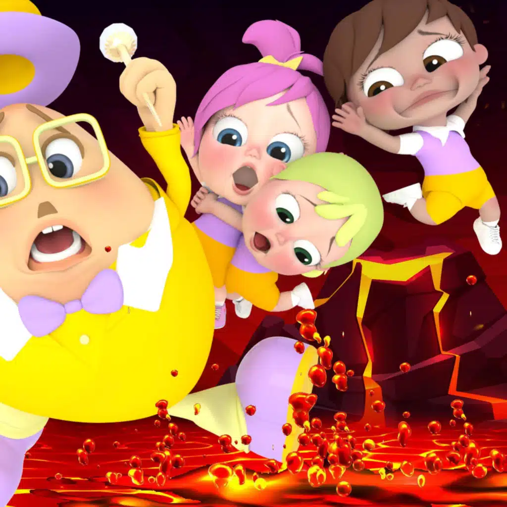 لعبة البركان