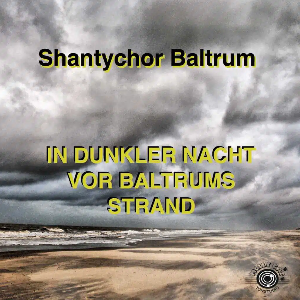 In Dunkler Nacht Vor Baltrums Strand