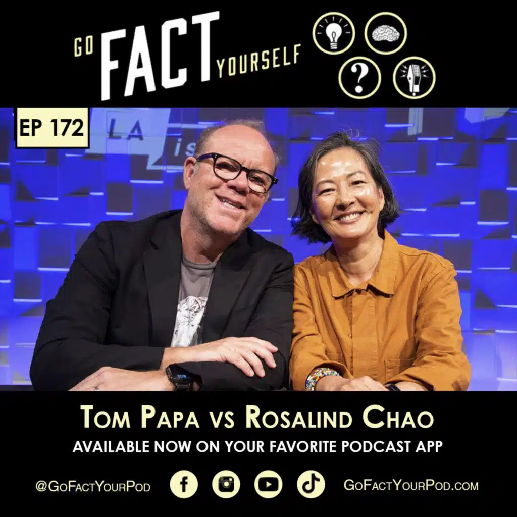 Ep. 172: Tom Papa & Rosalind Chao