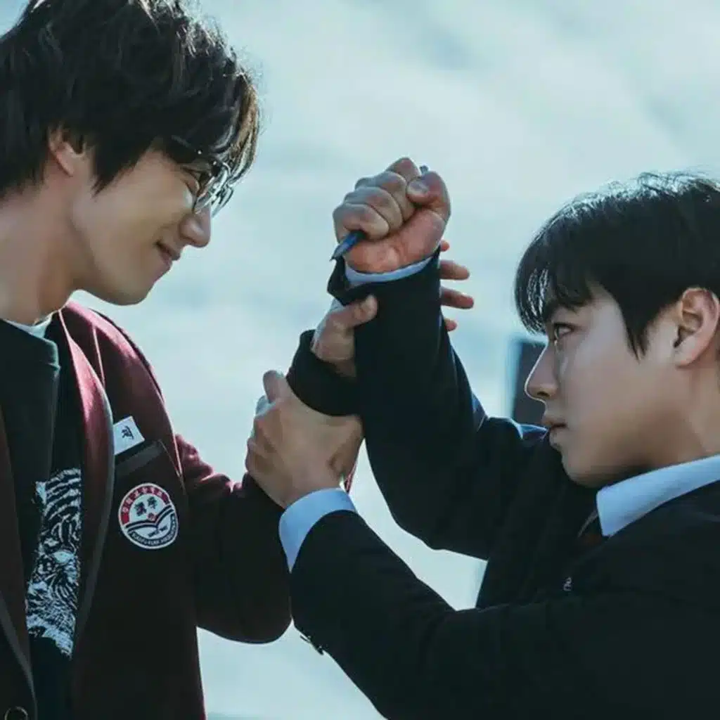 Park Ji Hoon Is Determined To Stand Up Against Lee Jun Young And His Crew In "Weak Hero Class 2"