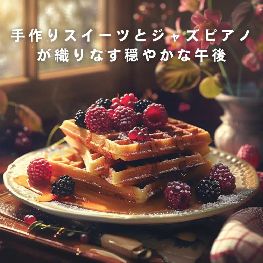 手作りスイーツとジャズピアノが織りなす穏やかな午後