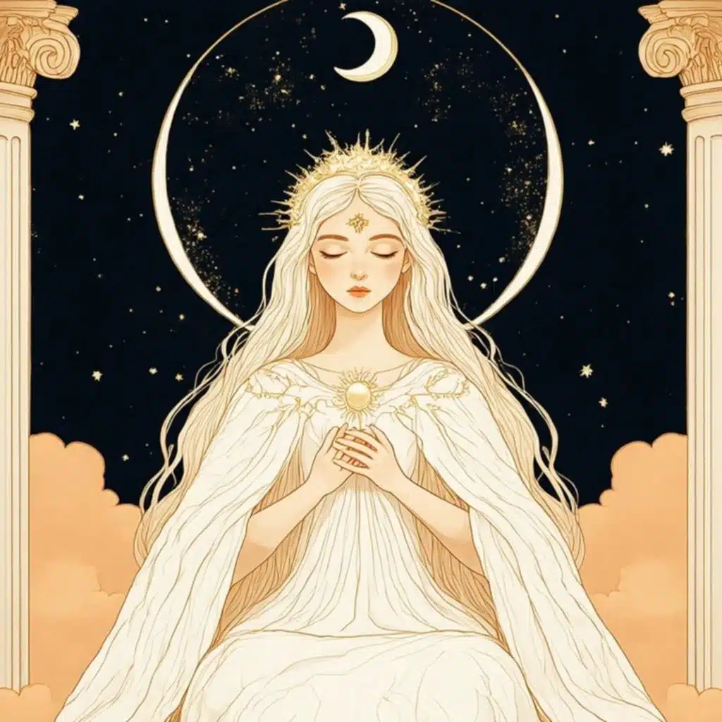 The High Priestess (22 Major Arcanes)