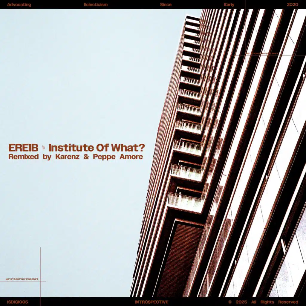 Institute Of What? EP