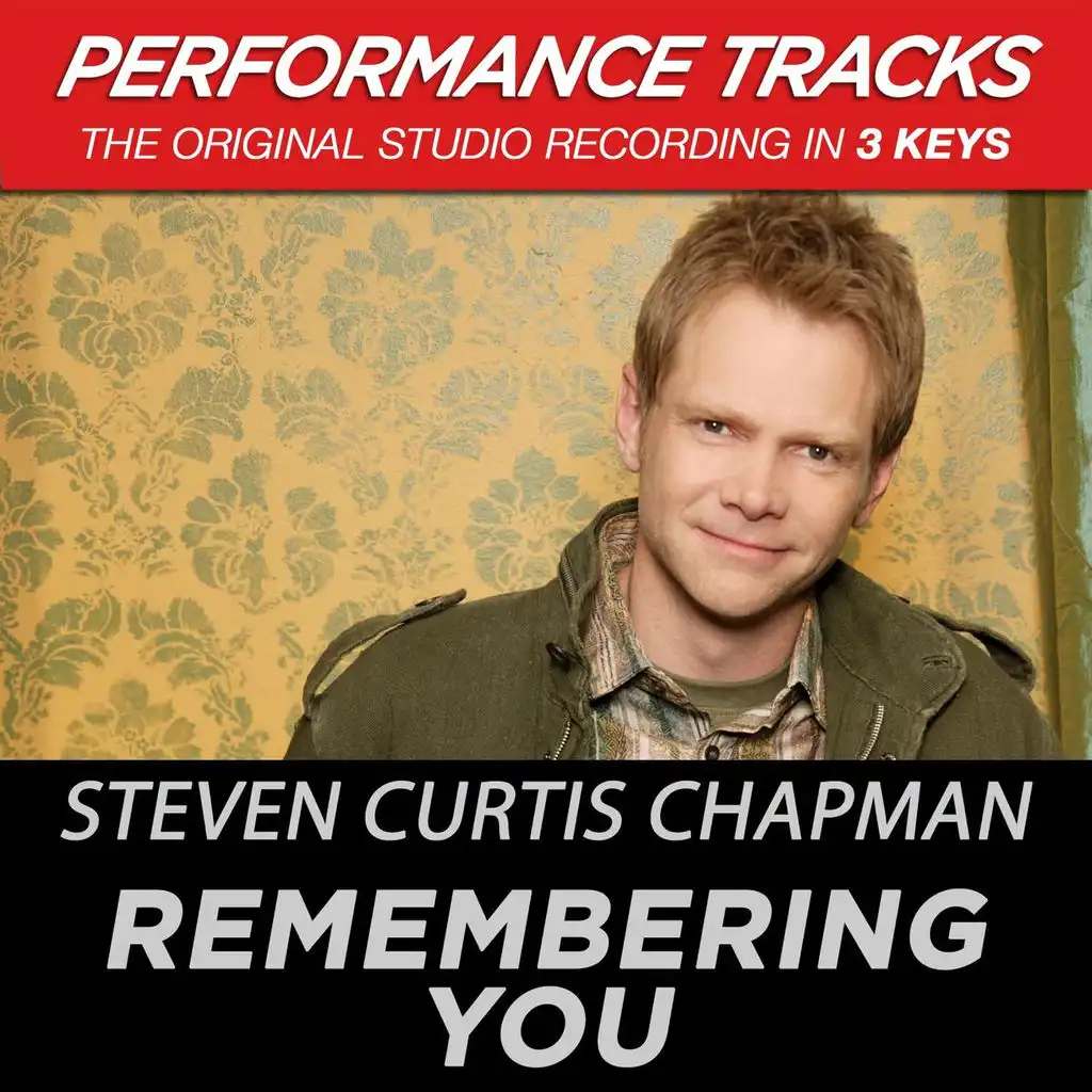 Remembering You (Performance Track In Key Of C)