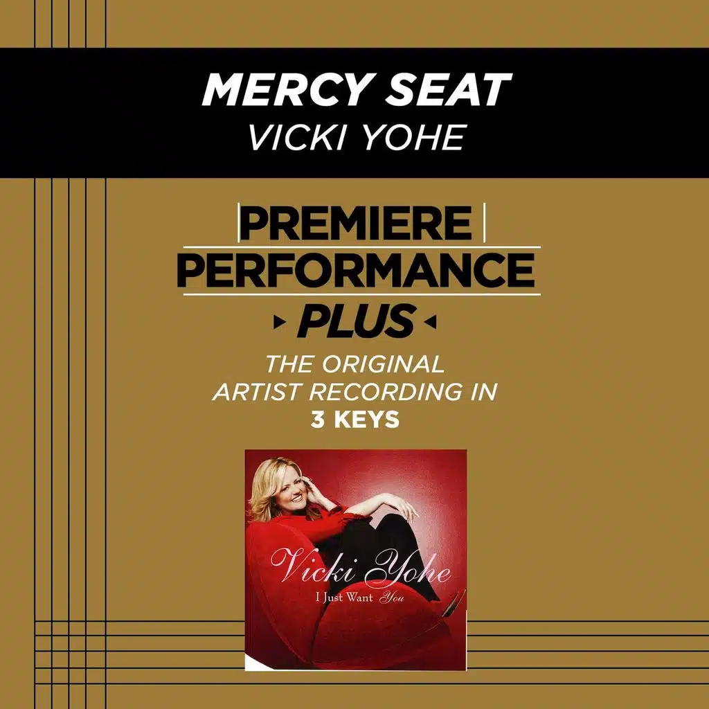 Mercy Seat (Medium Key Performance Track With Background Vocals)