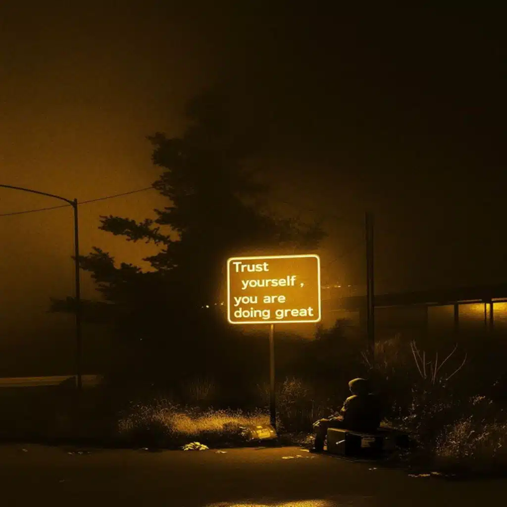 trust yourself, you are doing great