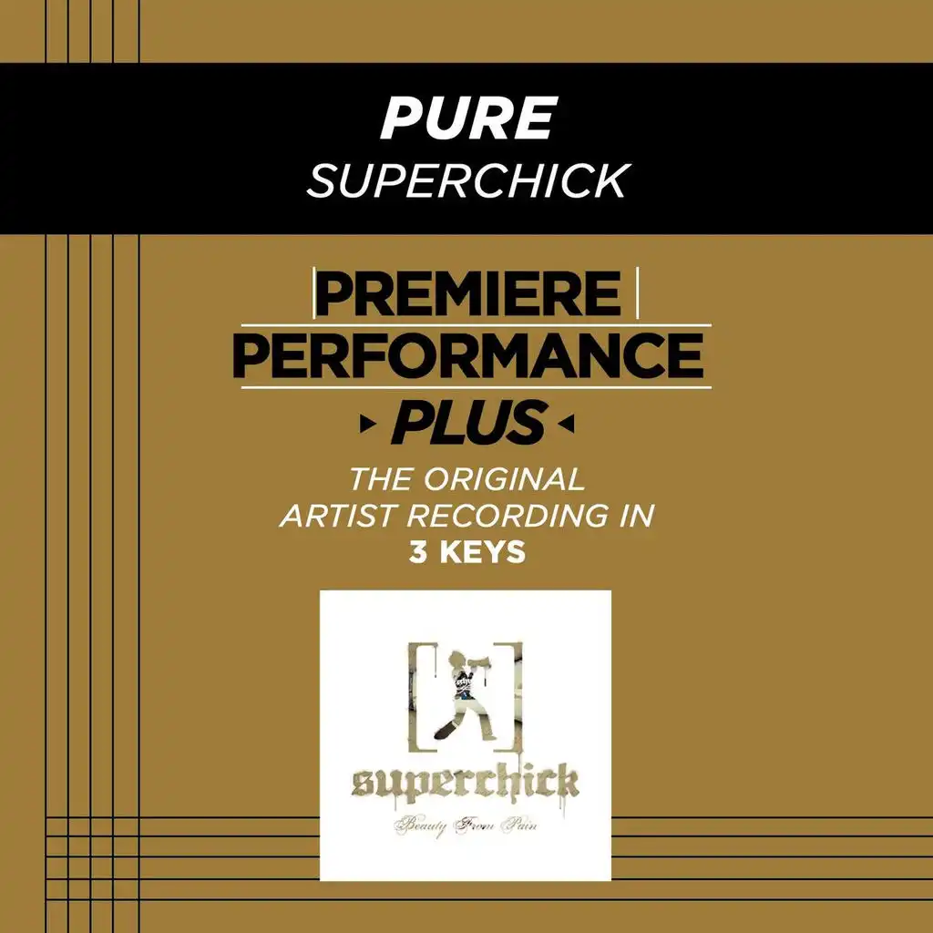 Pure (Medium Key Performance Track Without Background Vocals)