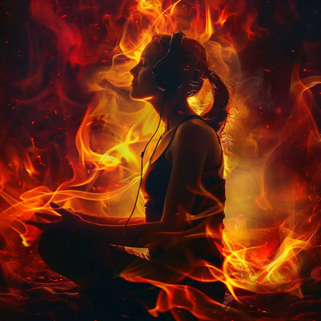 Warm Embers of Soothing Solitude