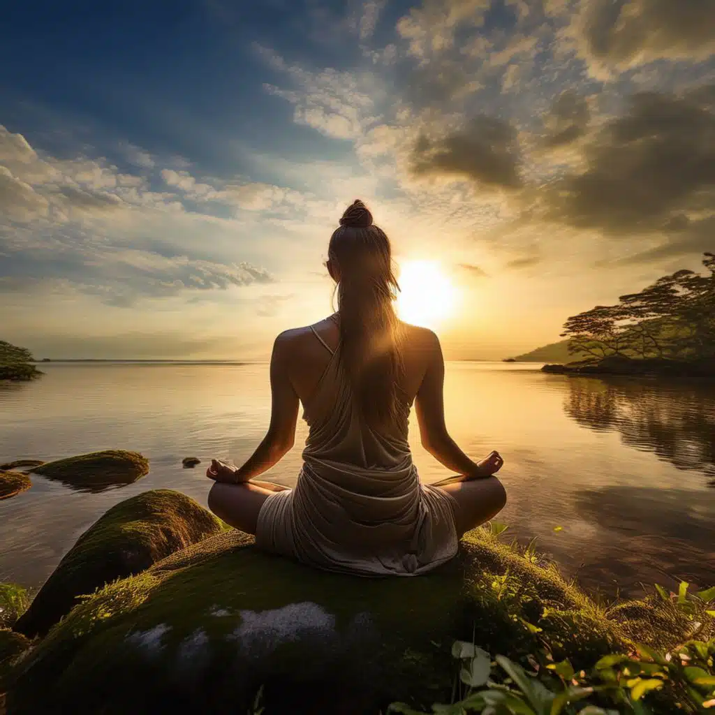 Music For Meditation Under The Light Of Silent Wisdom