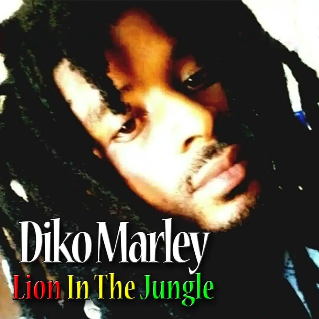Lion in the Jungle